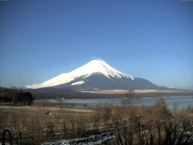 山中湖からの富士山