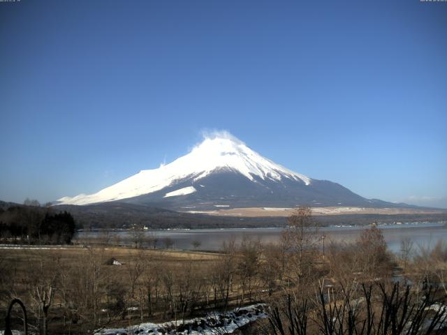 山中湖からの富士山