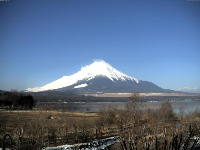 山中湖からの富士山