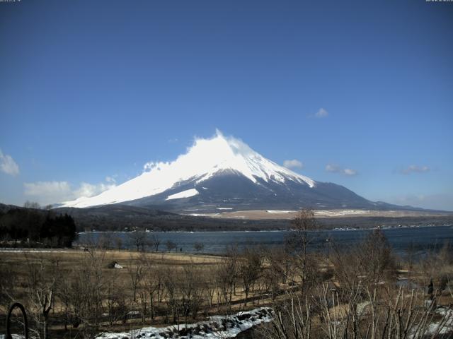 山中湖からの富士山