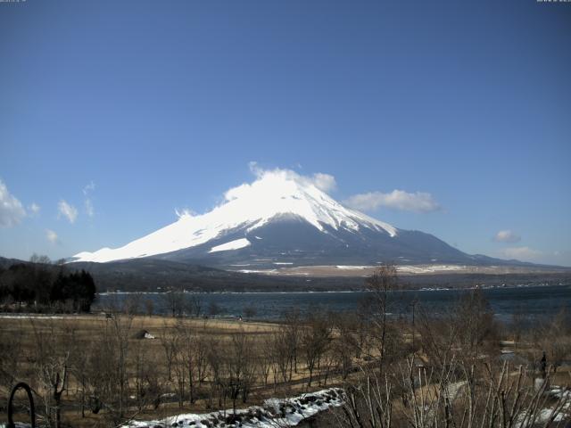 山中湖からの富士山