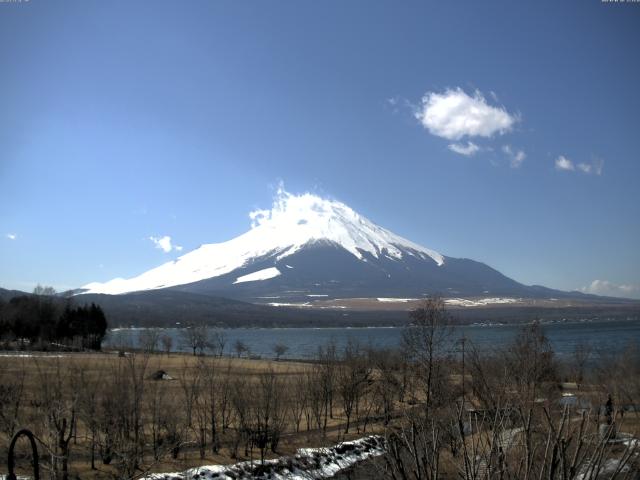 山中湖からの富士山