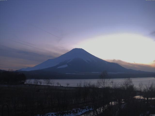 山中湖からの富士山