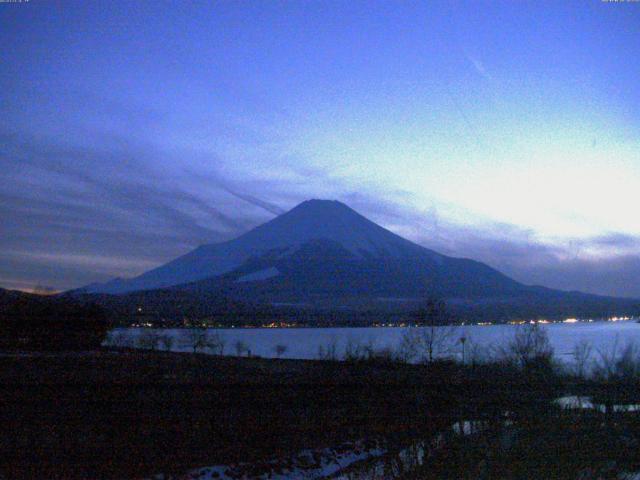 山中湖からの富士山