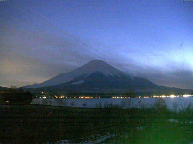 山中湖からの富士山