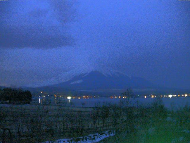 山中湖からの富士山