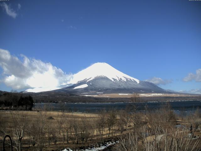 山中湖からの富士山