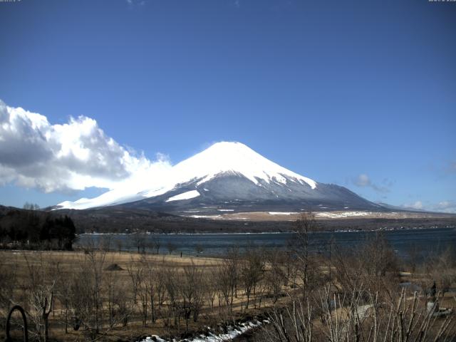 山中湖からの富士山