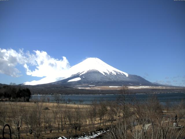 山中湖からの富士山