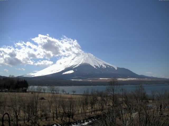 山中湖からの富士山