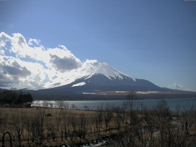 山中湖からの富士山