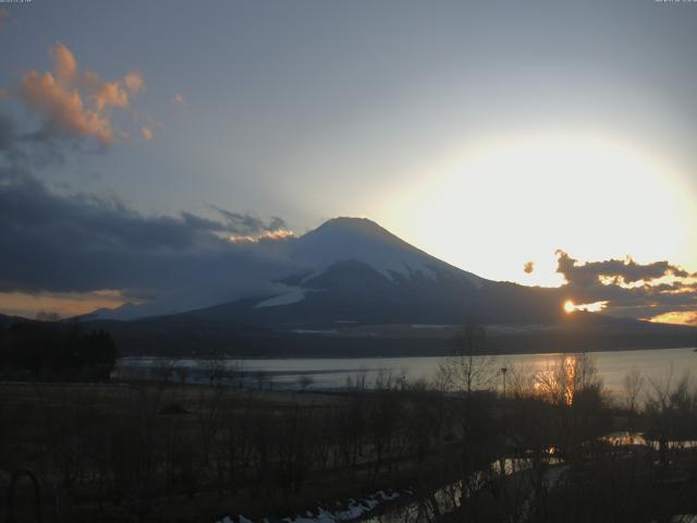 山中湖からの富士山