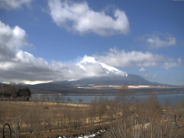 山中湖からの富士山