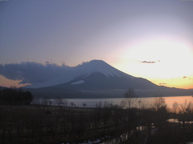 山中湖からの富士山