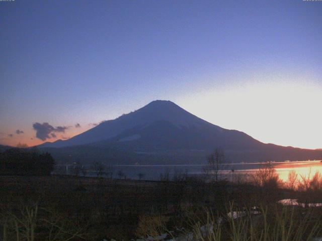 山中湖からの富士山