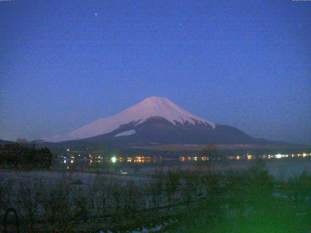 山中湖からの富士山