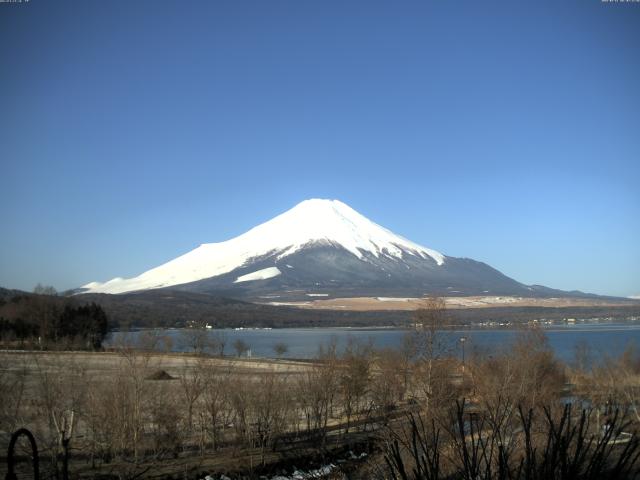 山中湖からの富士山