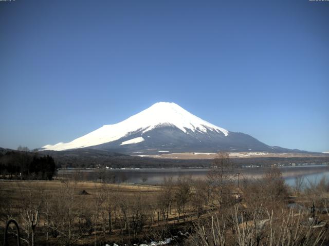 山中湖からの富士山