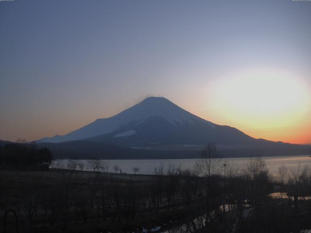 山中湖からの富士山