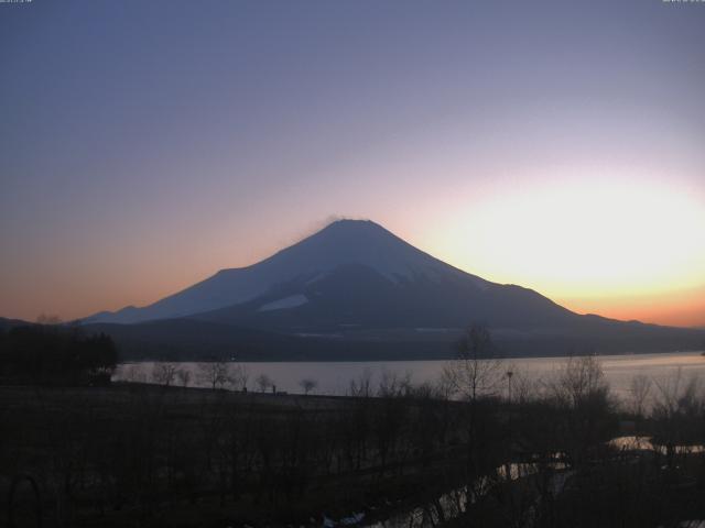 山中湖からの富士山