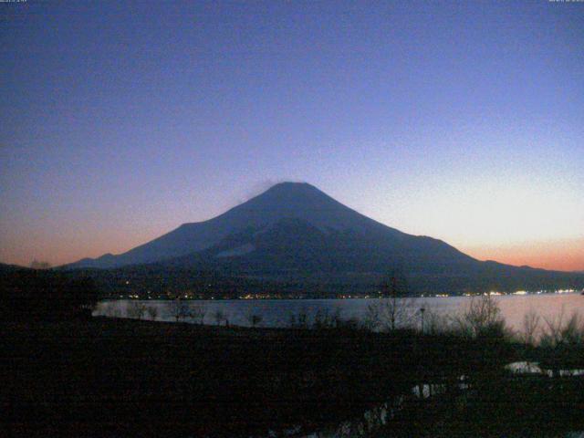 山中湖からの富士山