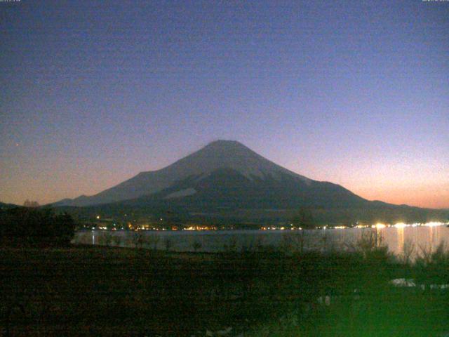 山中湖からの富士山