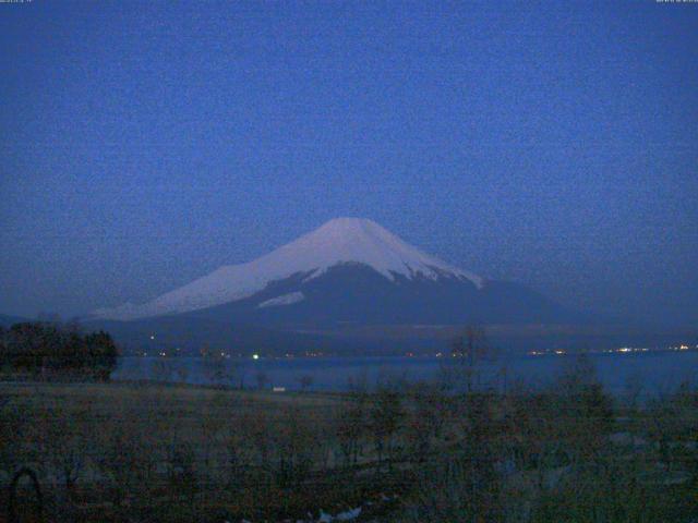 山中湖からの富士山