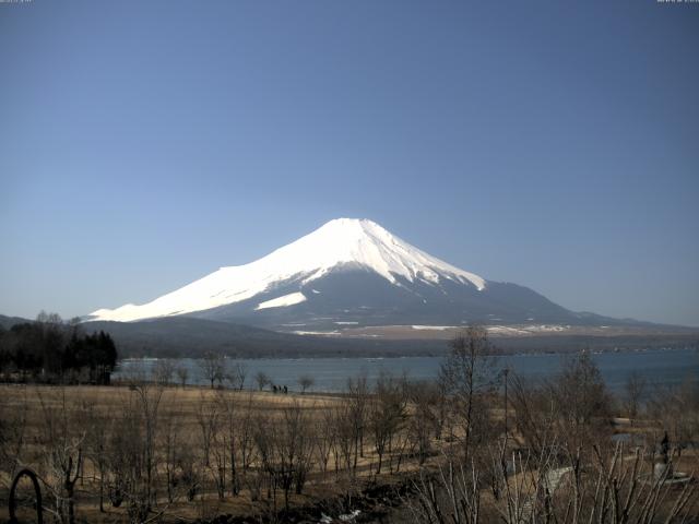 山中湖からの富士山