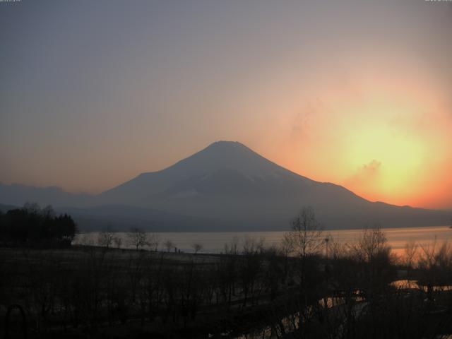 山中湖からの富士山