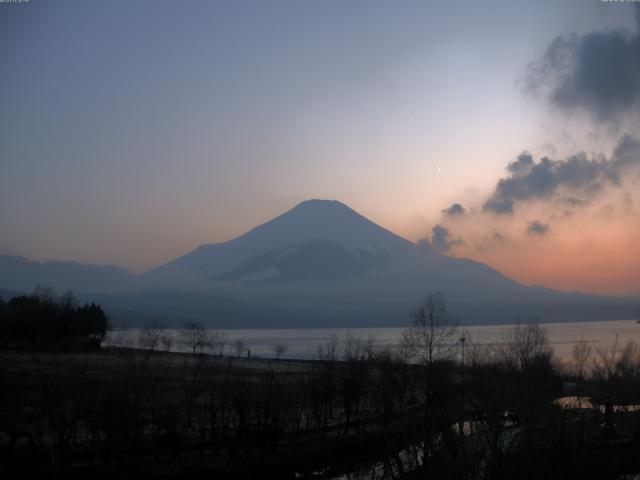 山中湖からの富士山