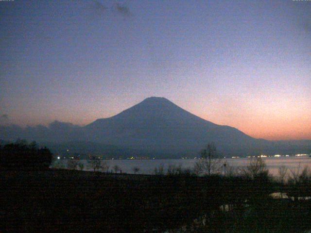 山中湖からの富士山