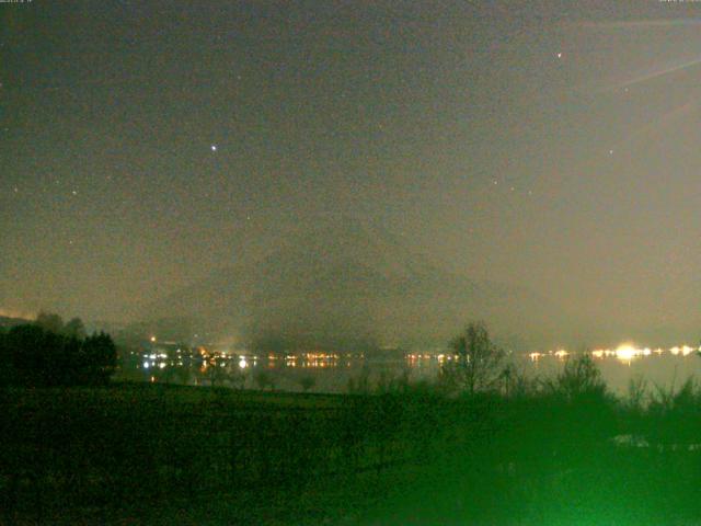 山中湖からの富士山