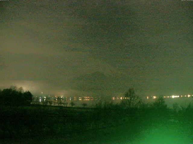 山中湖からの富士山