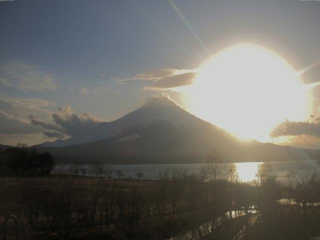 山中湖からの富士山