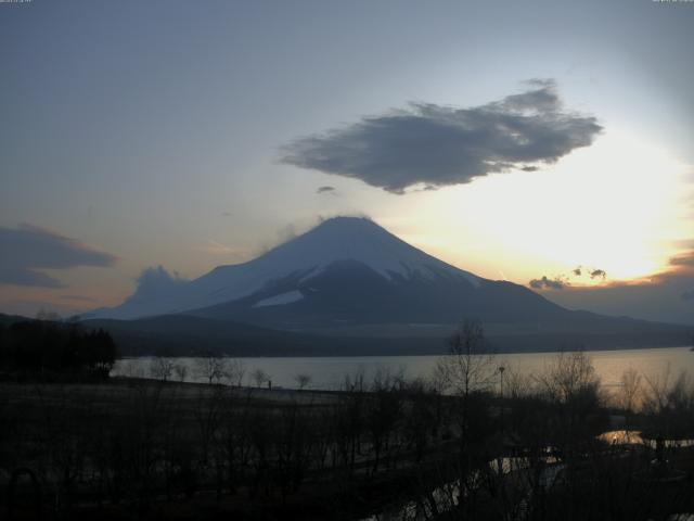 山中湖からの富士山