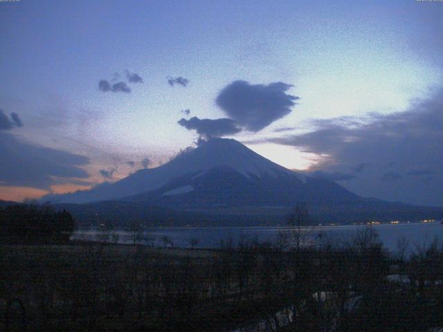 山中湖からの富士山