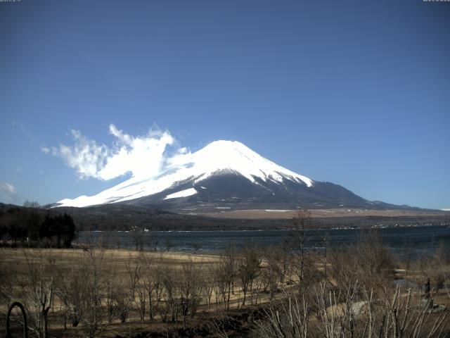 山中湖からの富士山