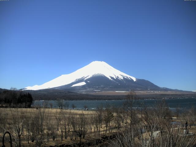 山中湖からの富士山