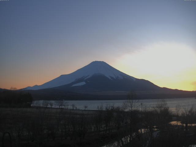 山中湖からの富士山