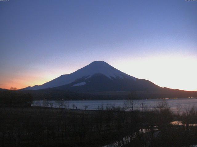 山中湖からの富士山