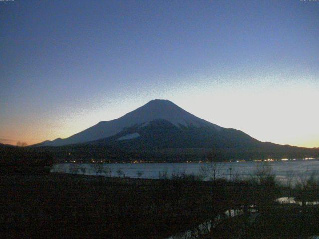 山中湖からの富士山