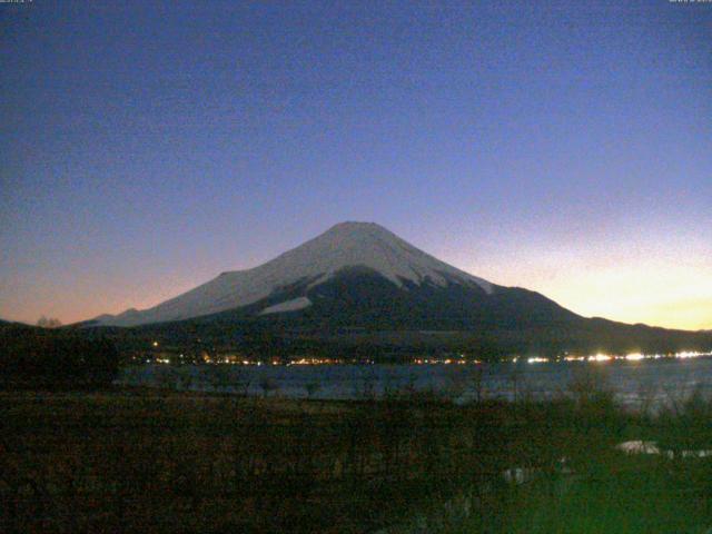 山中湖からの富士山