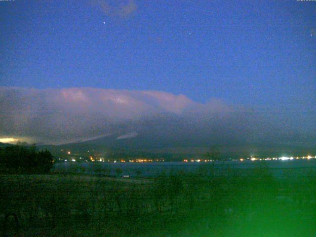 山中湖からの富士山