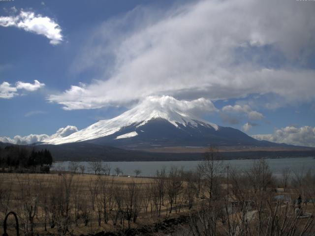 山中湖からの富士山