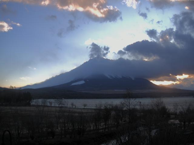 山中湖からの富士山