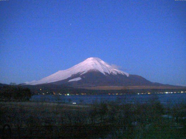 山中湖からの富士山