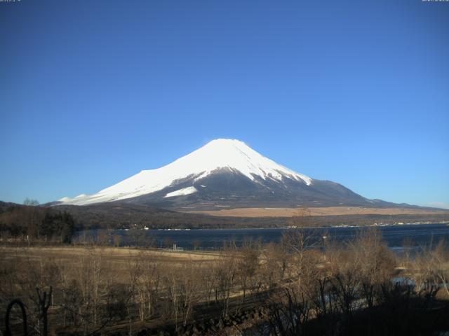 山中湖からの富士山