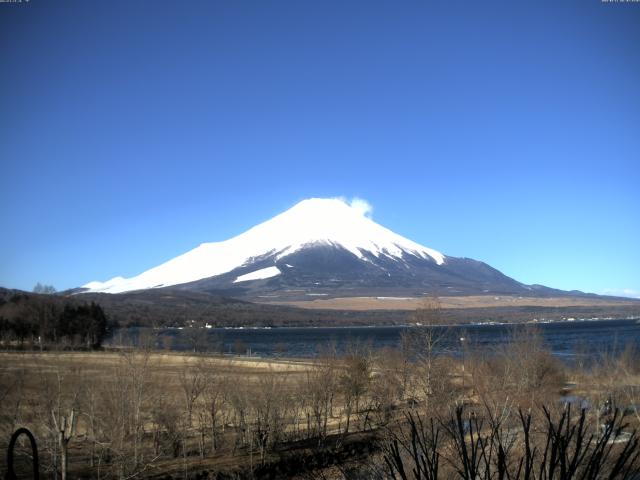 山中湖からの富士山