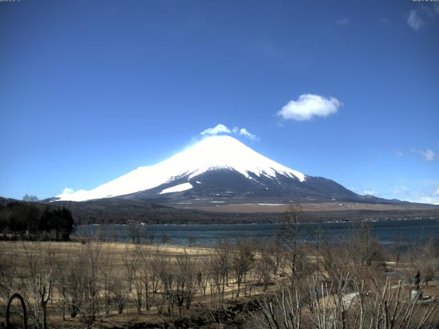 山中湖からの富士山