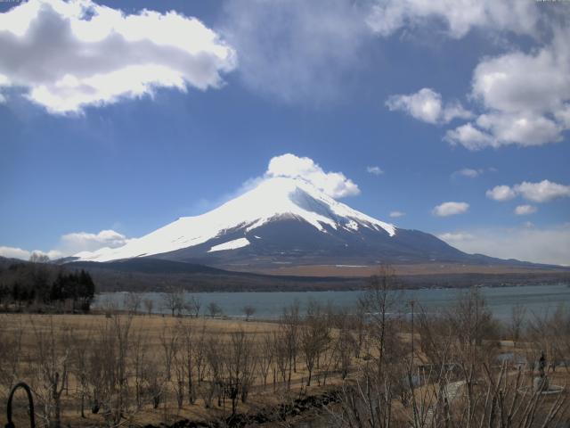 山中湖からの富士山